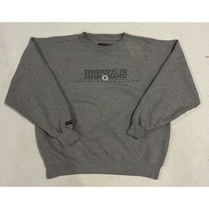 Vintage Georgetown Hoyas Crewneck Sweatshirt‎ JanSport Adult Size Large Gray